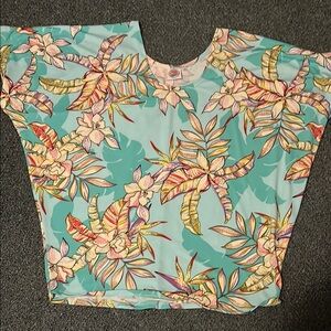 Floral Print Women's Blouse